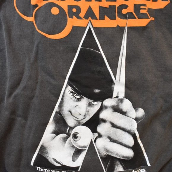 A Clockwork Orange Mens Gray Hoodie Medium New With Tags - Picture 5 of 8